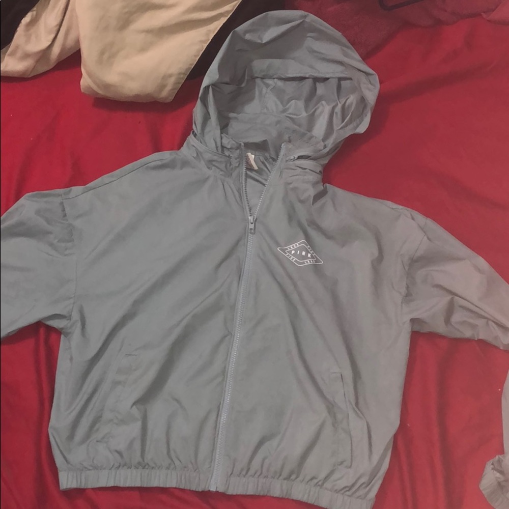 Pink windbreaker